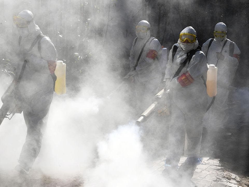 Sanitização de ambientes no Campo Belo